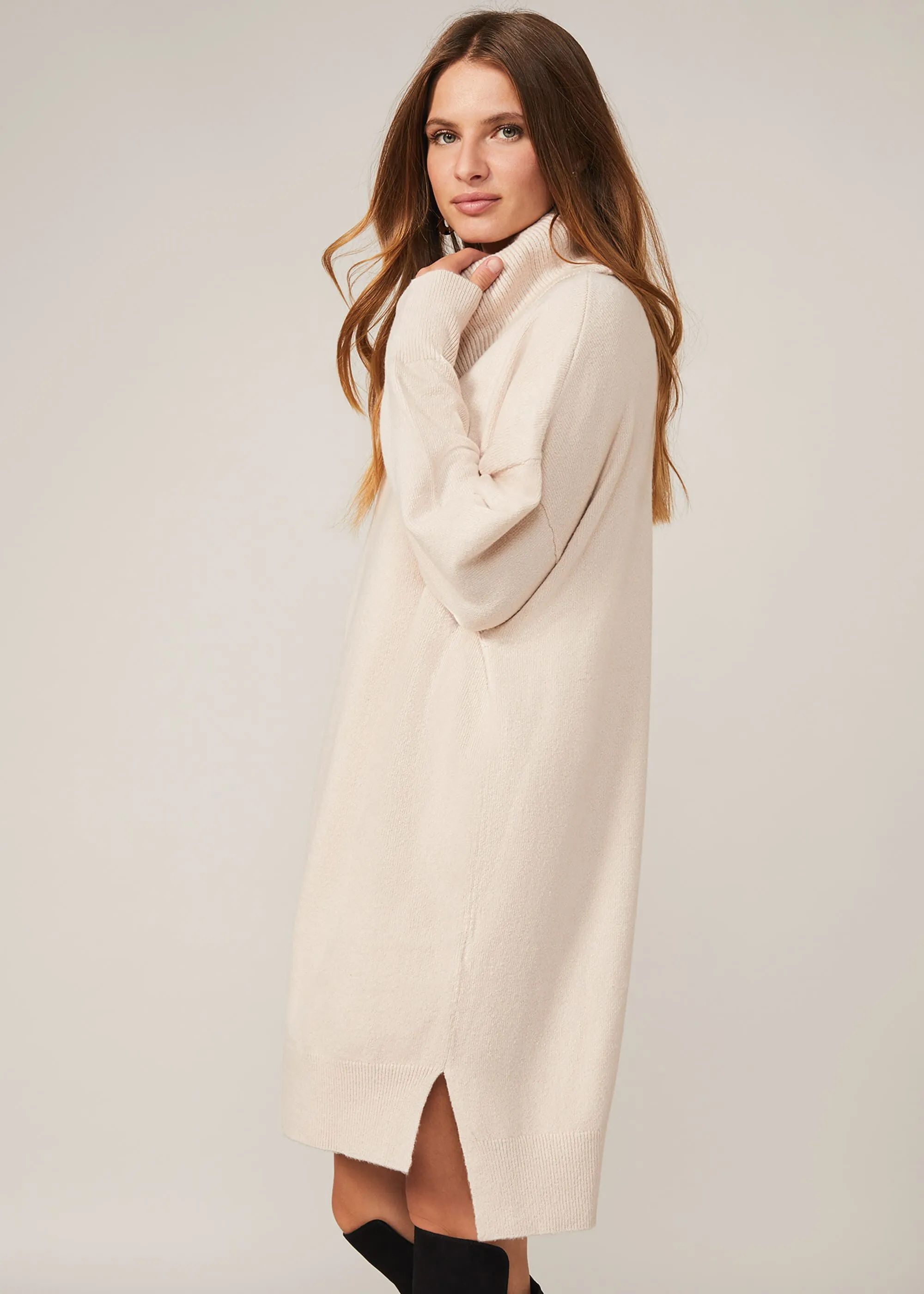 Palmer Cowl Knit Dress