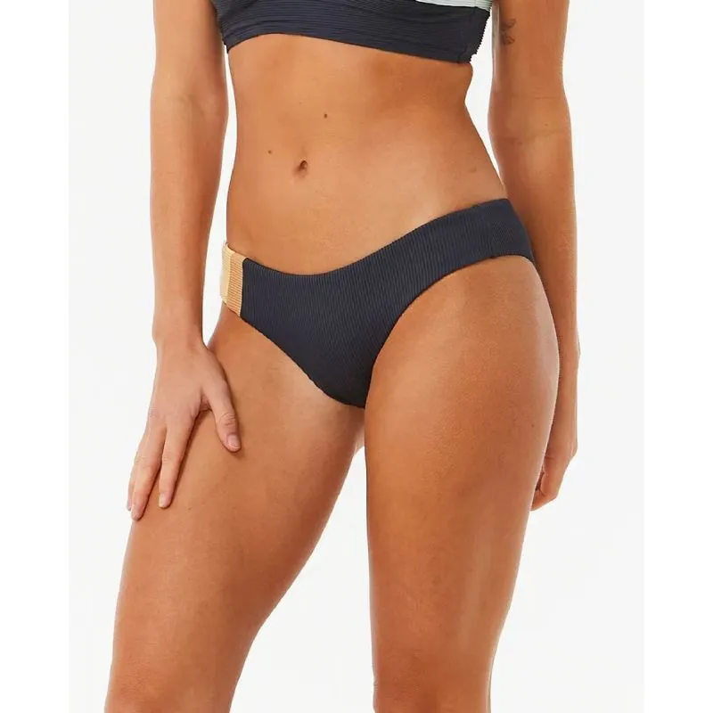 Rip Curl  Block Party Spliced Cheeky Hip - Bikini pezzo sotto