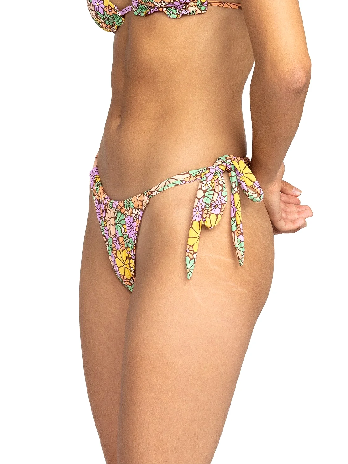 Roxy Ladies All About Sol Cheeky Bikini Bottoms