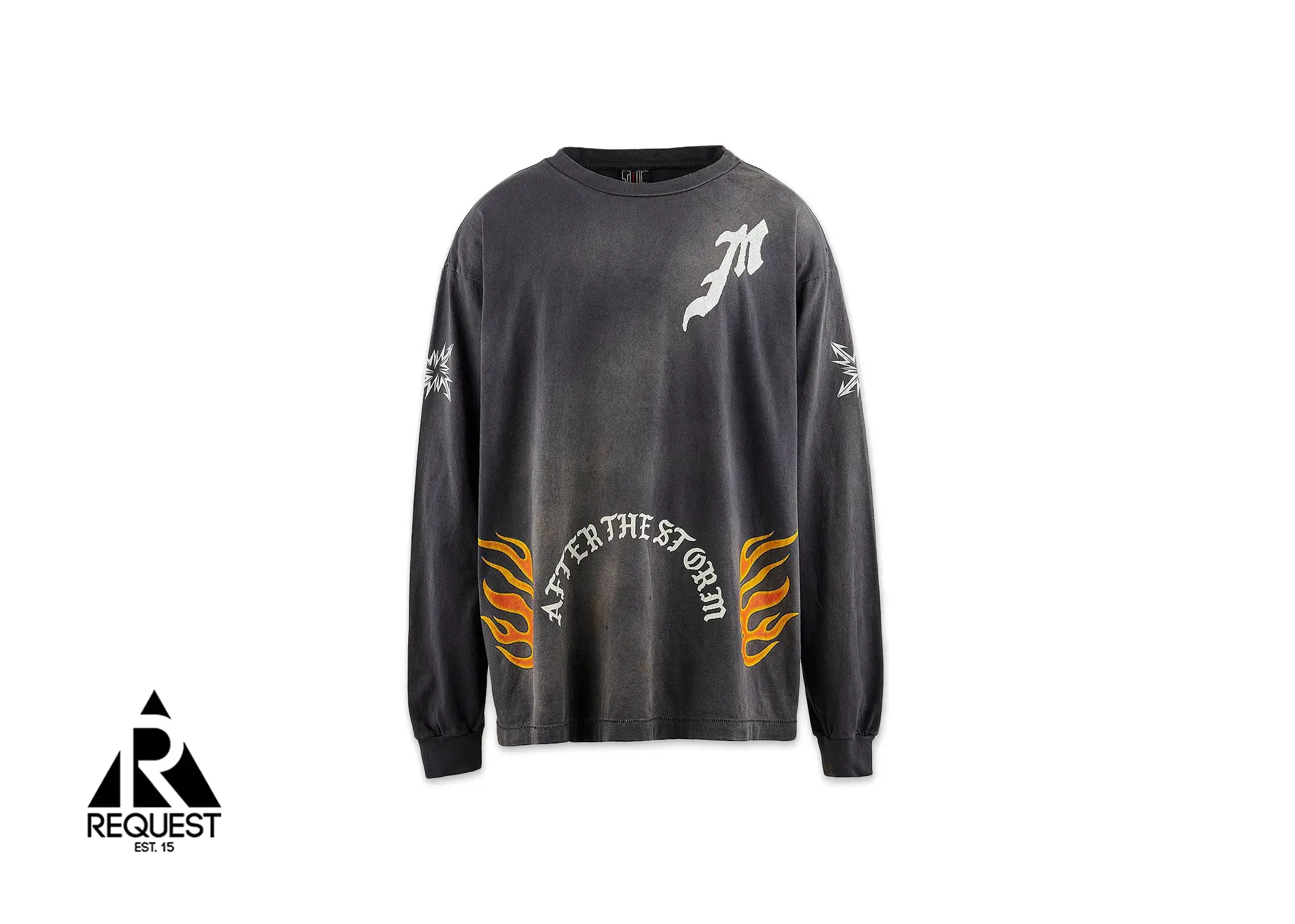 Saint Michael After The Storm L/S Tee Vintage Black