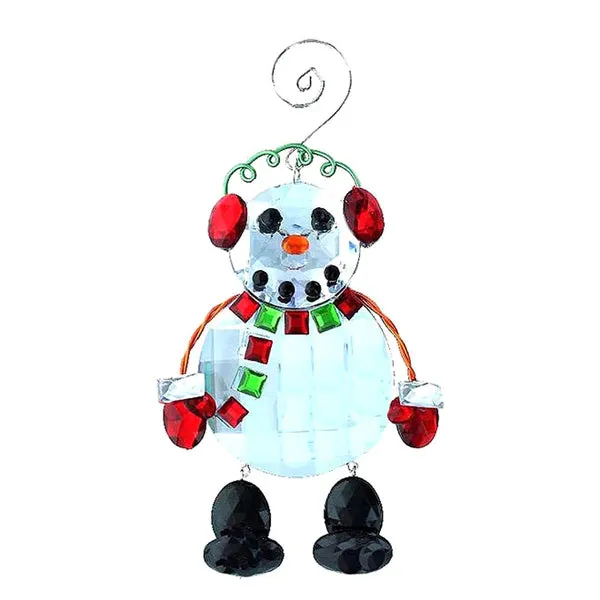 Snowman with Earmuffs