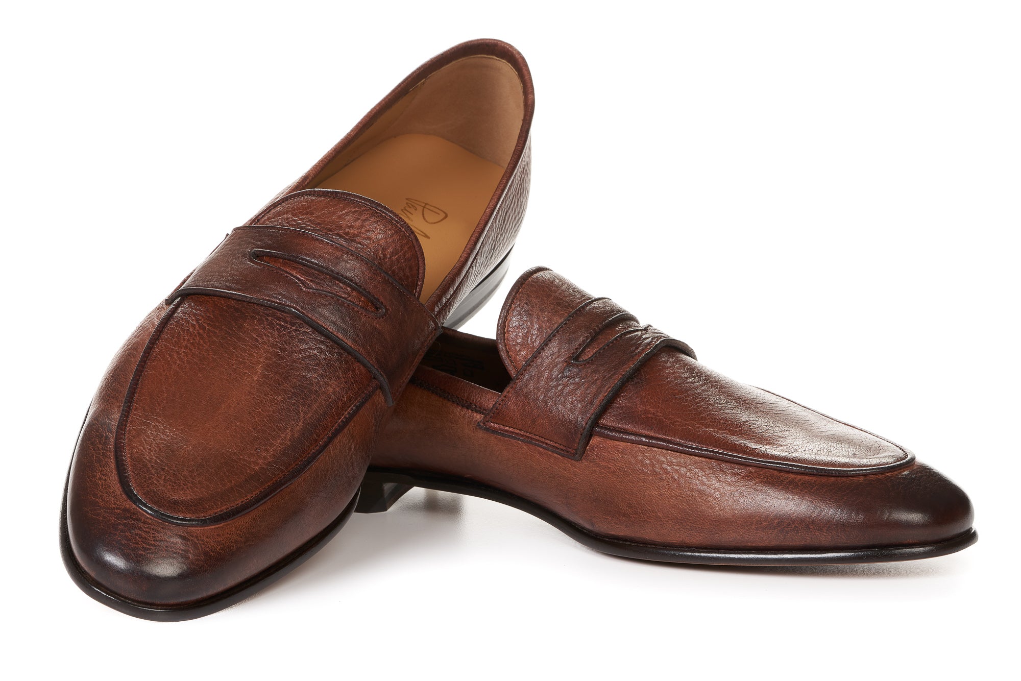 The Louis Penny Loafer - Brown