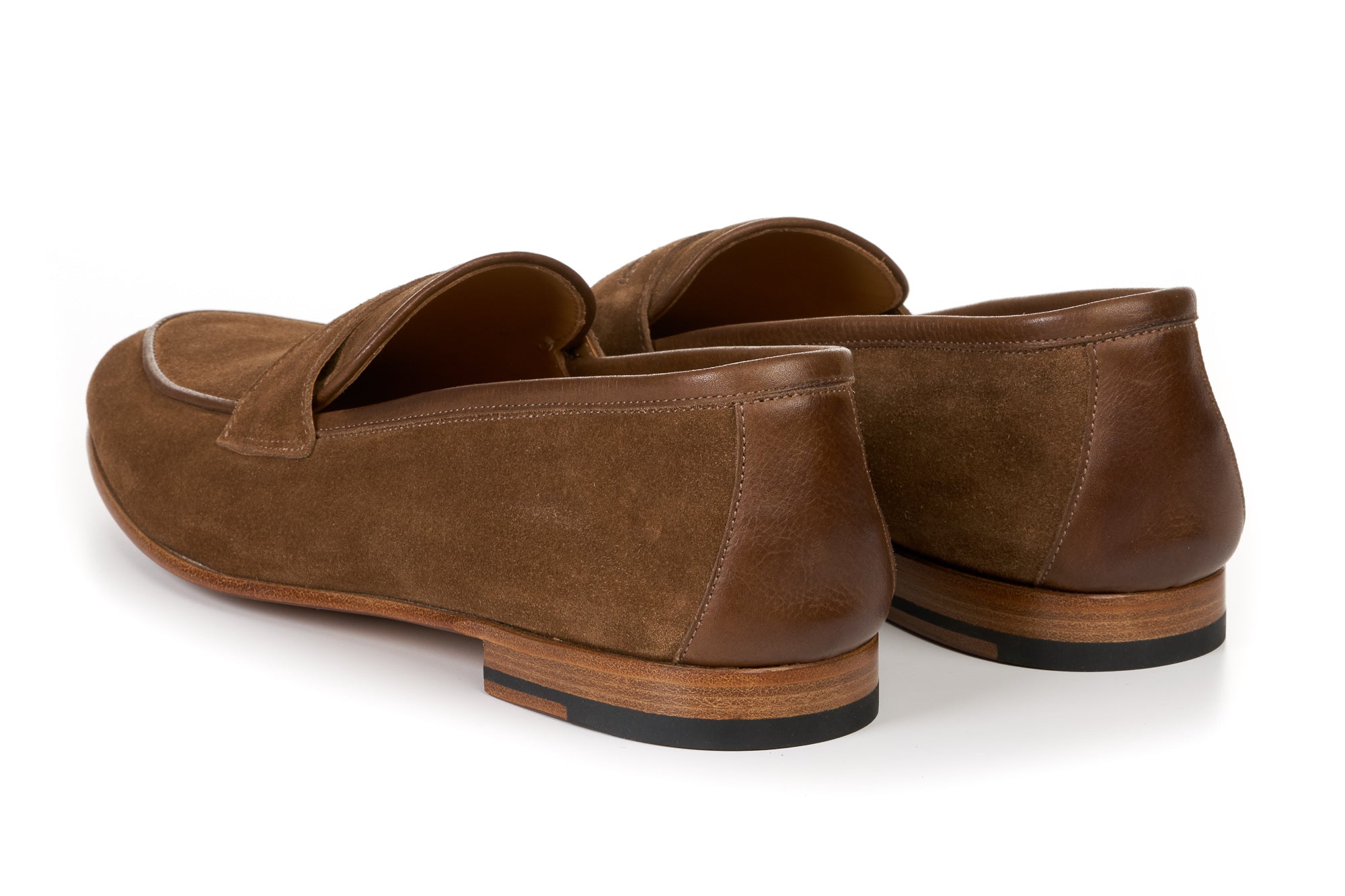 The Louis Penny Loafer - Martora Suede