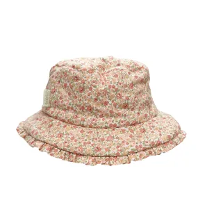 The Margot Floral Quilted Winter Bucket Hat - KIDS