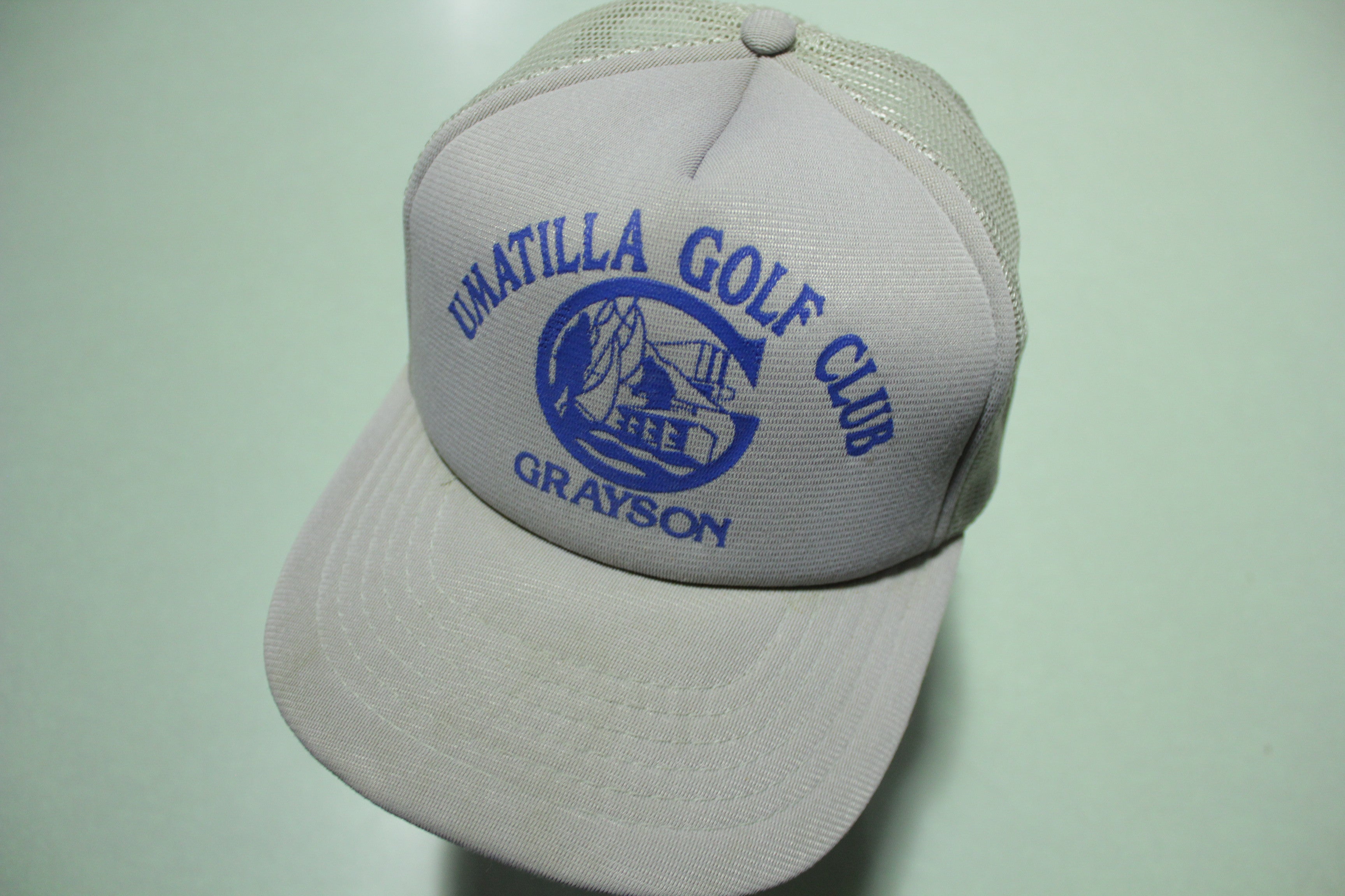 Umatilla Golf Club Grayson Vintage 80's Trucker Snapback Adjustable Hat