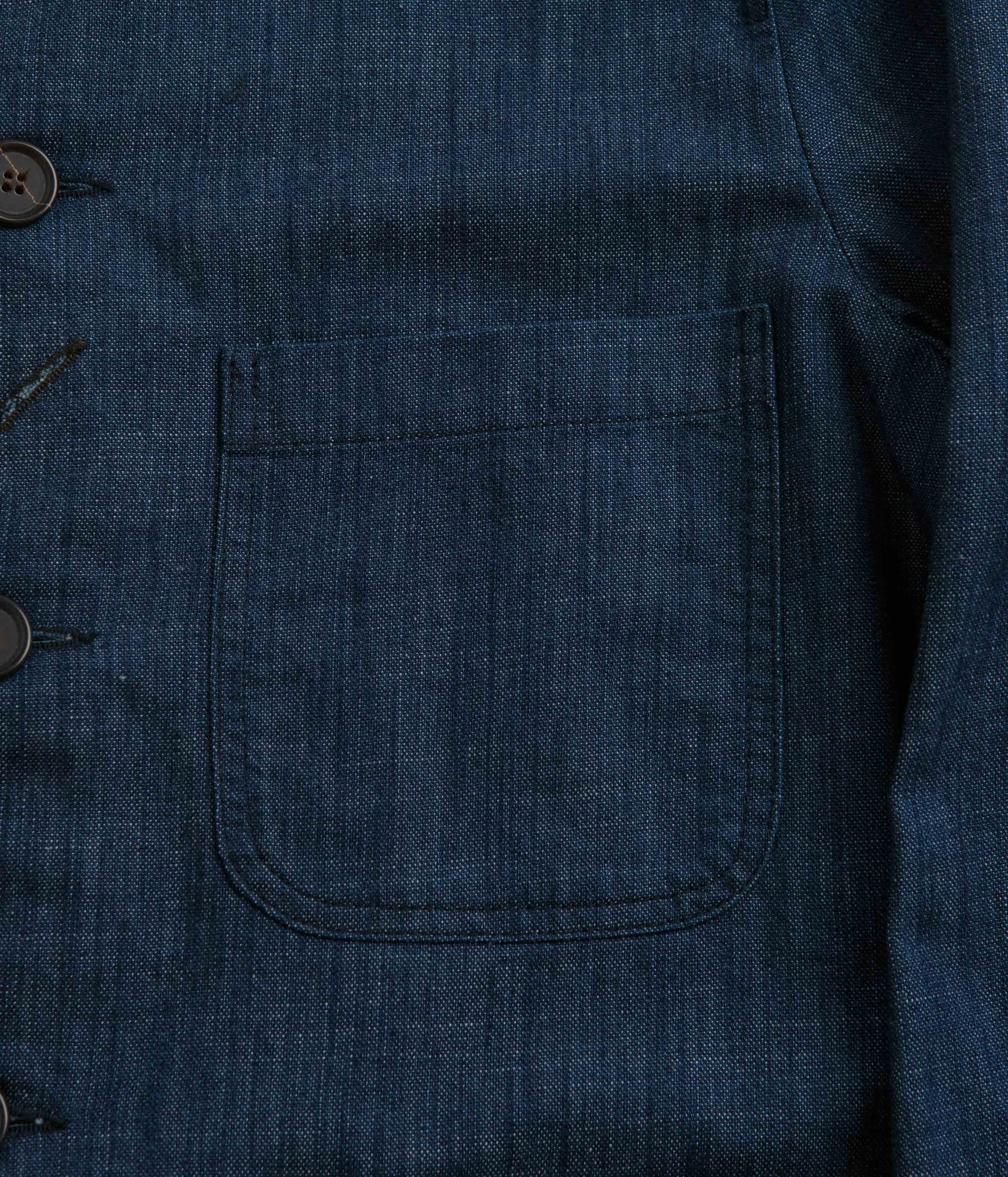 Universal Works Bakers C Jacket - Atlantic Indigo