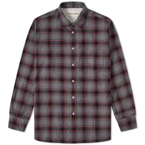 Universal Works Lumber Check ShirtGrey