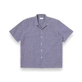 Universal Works Road Shirt 30653 tile 1 cotton navy