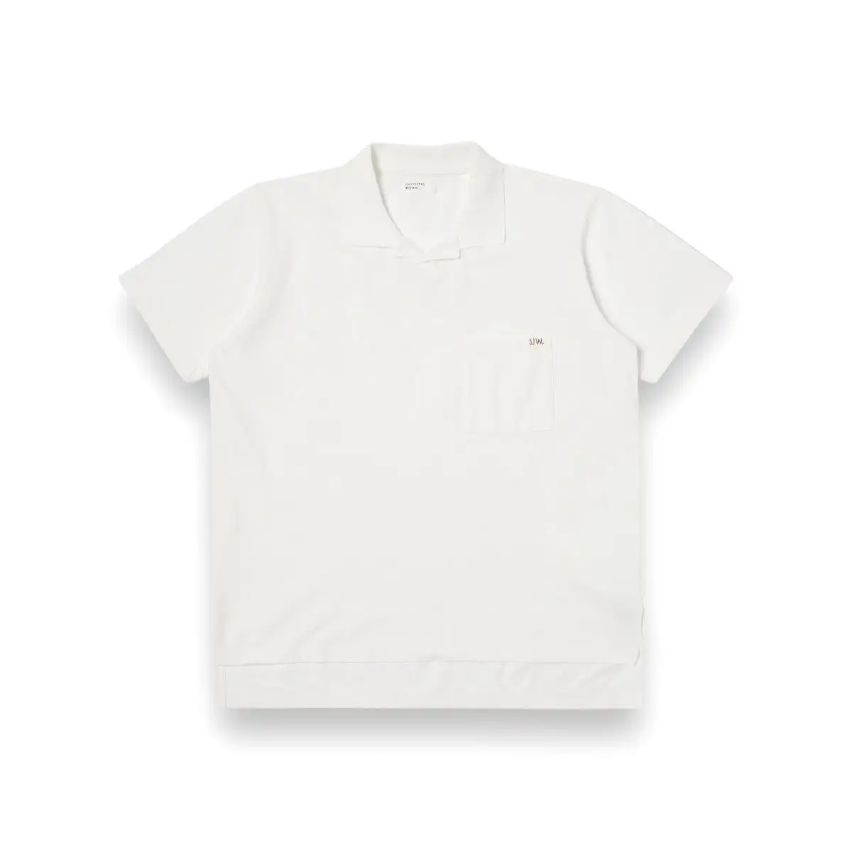 Universal Works Vacation Polo Piquet 30603 off white