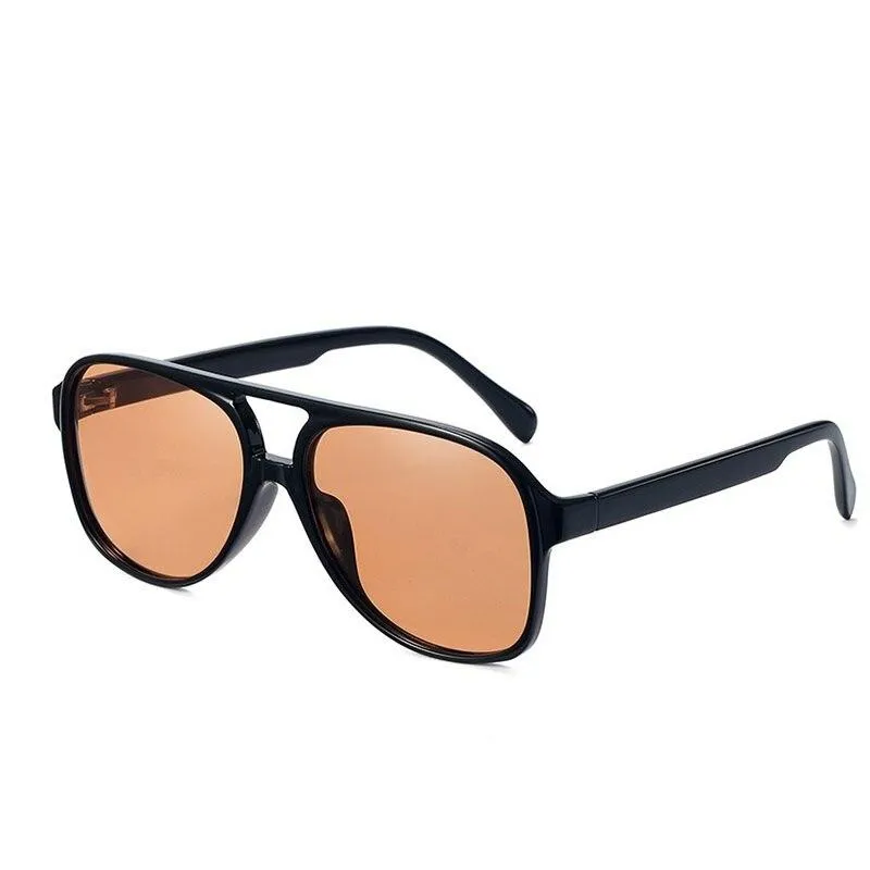 Vintage Style Square Sunglasses with UV400 Gradient Lens for Women