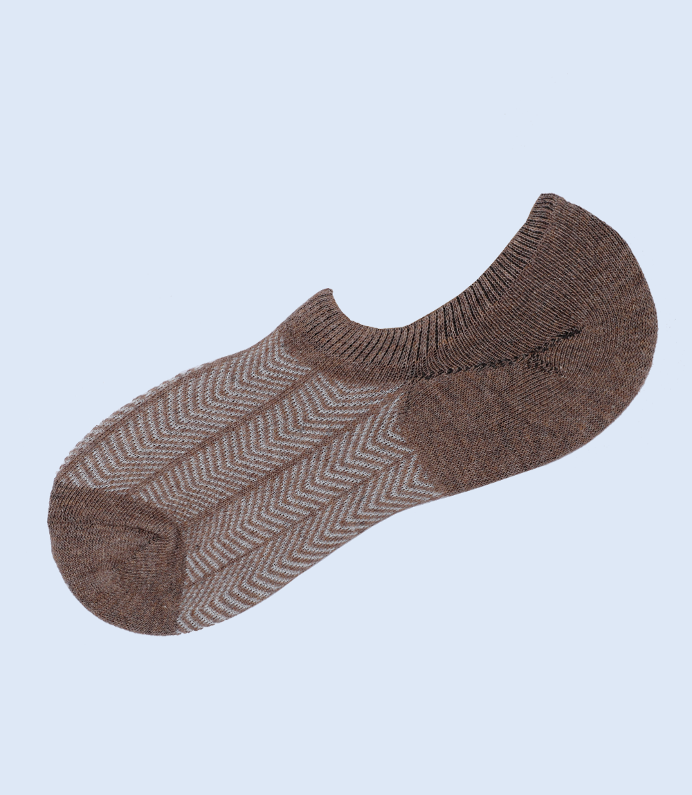 WA0990-CHOCO-BRN-Ankle Socks For Men