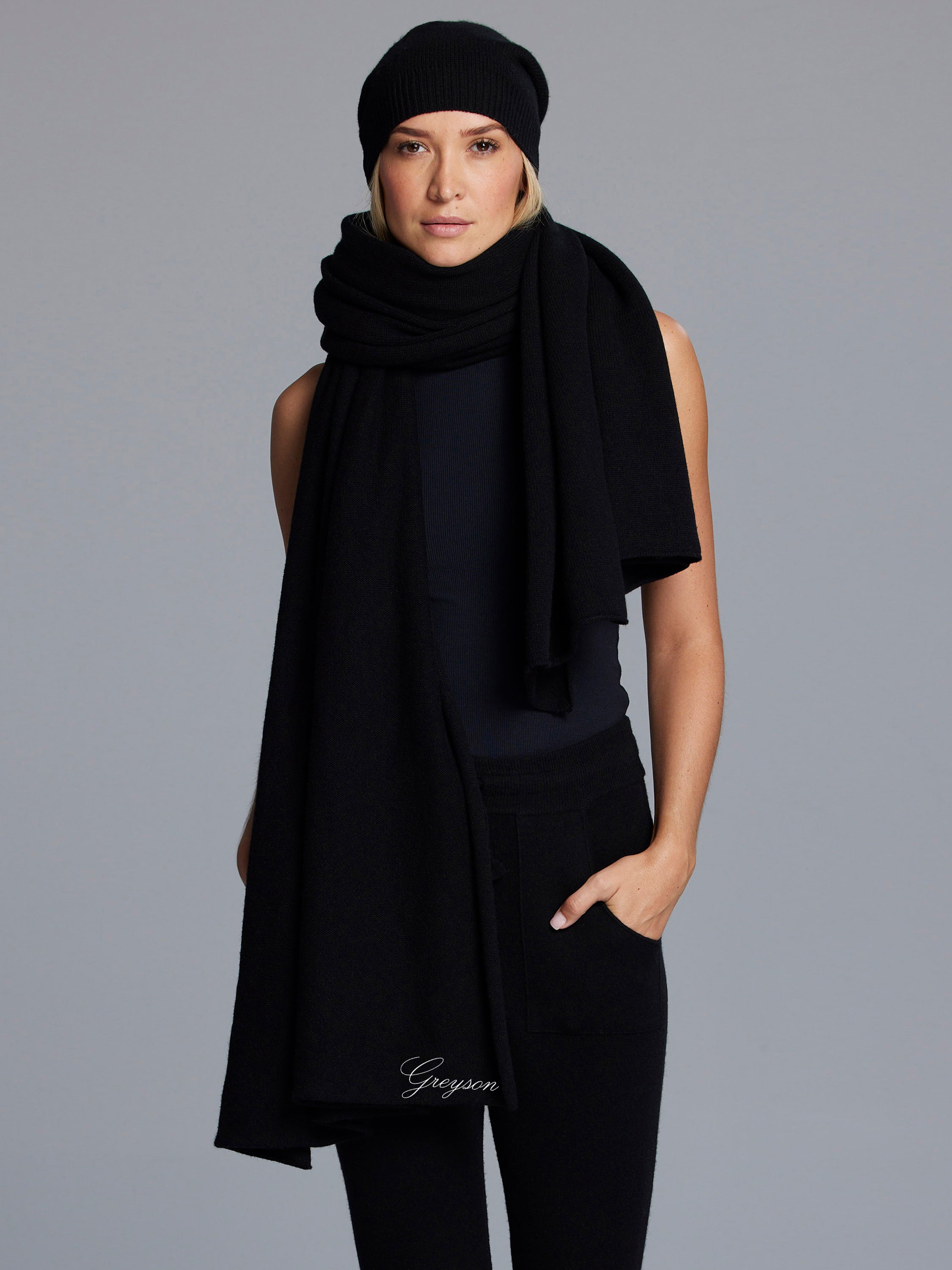 Women's Members Only Cashmere Scarf