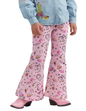 Wrangler Girls Barbie Trumpet Flare Jeans