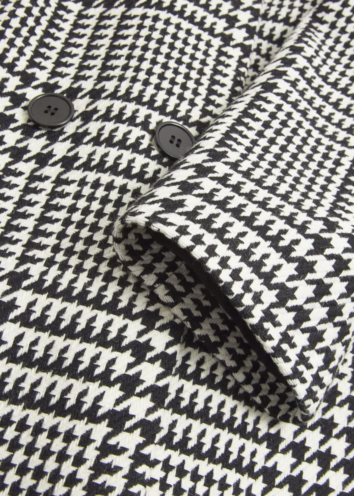 Yvette Wool Blend Check Coat 